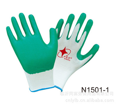 【熱銷正品星宇白尼龍丁腈手套、假一賠十、勞保手套批發(fā)】?jī)r(jià)格,廠家,圖片,防護(hù)手套,臨沂同富勞保用品-